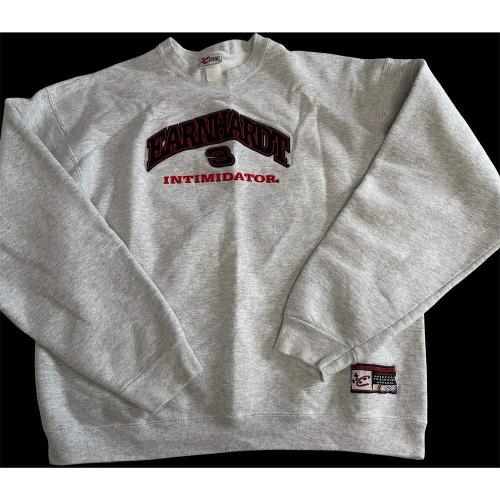 Chase Vintage Dale Earnhardt 3 Intimidator Sweatshirt Gray Men's XL EUC